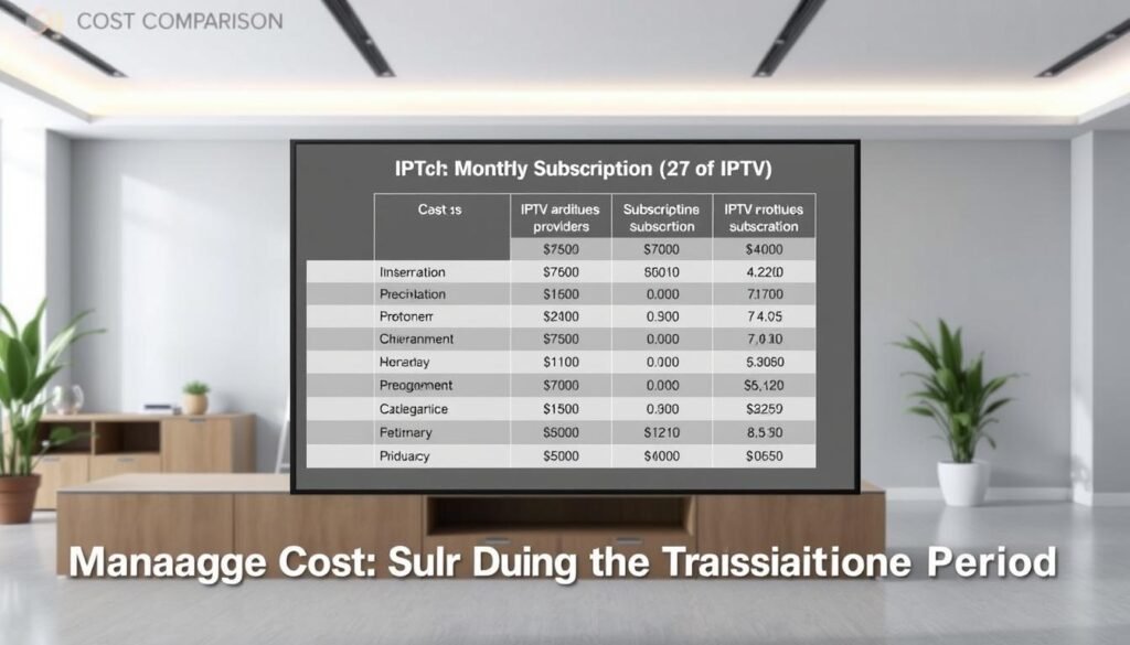 IPTV cost comparison IPTV cost comparison